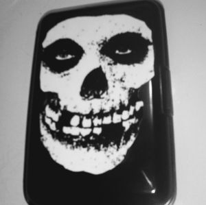 Misfits punk hard case wallet